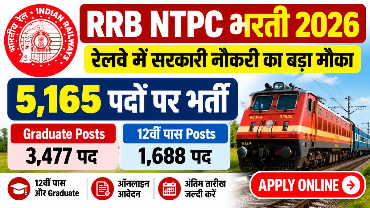 RRB NTPC Recruitment 2026